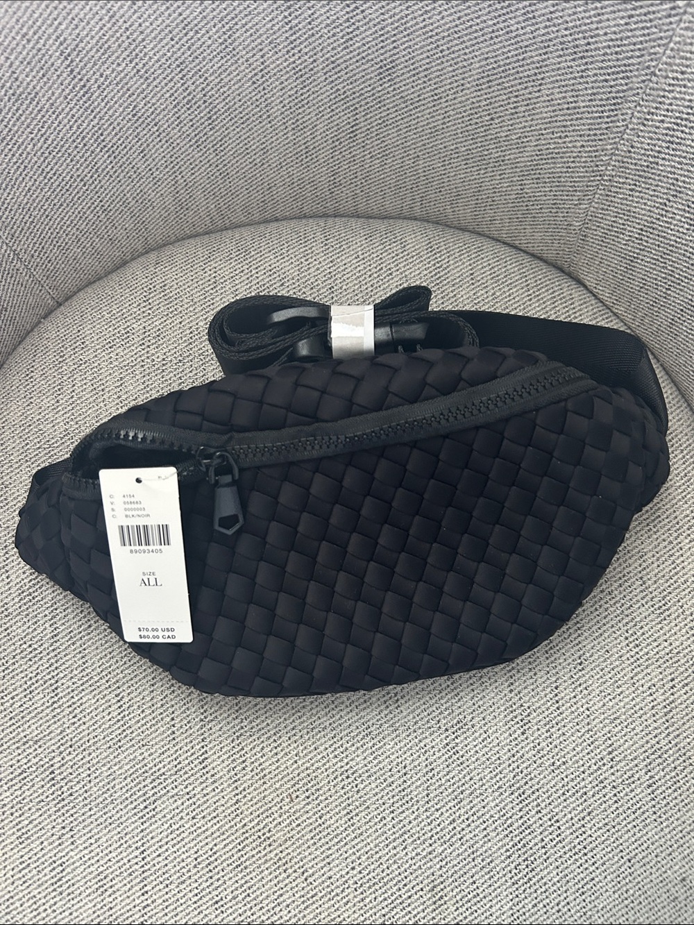 NWT SOL and SELENE Woven Belt Bag